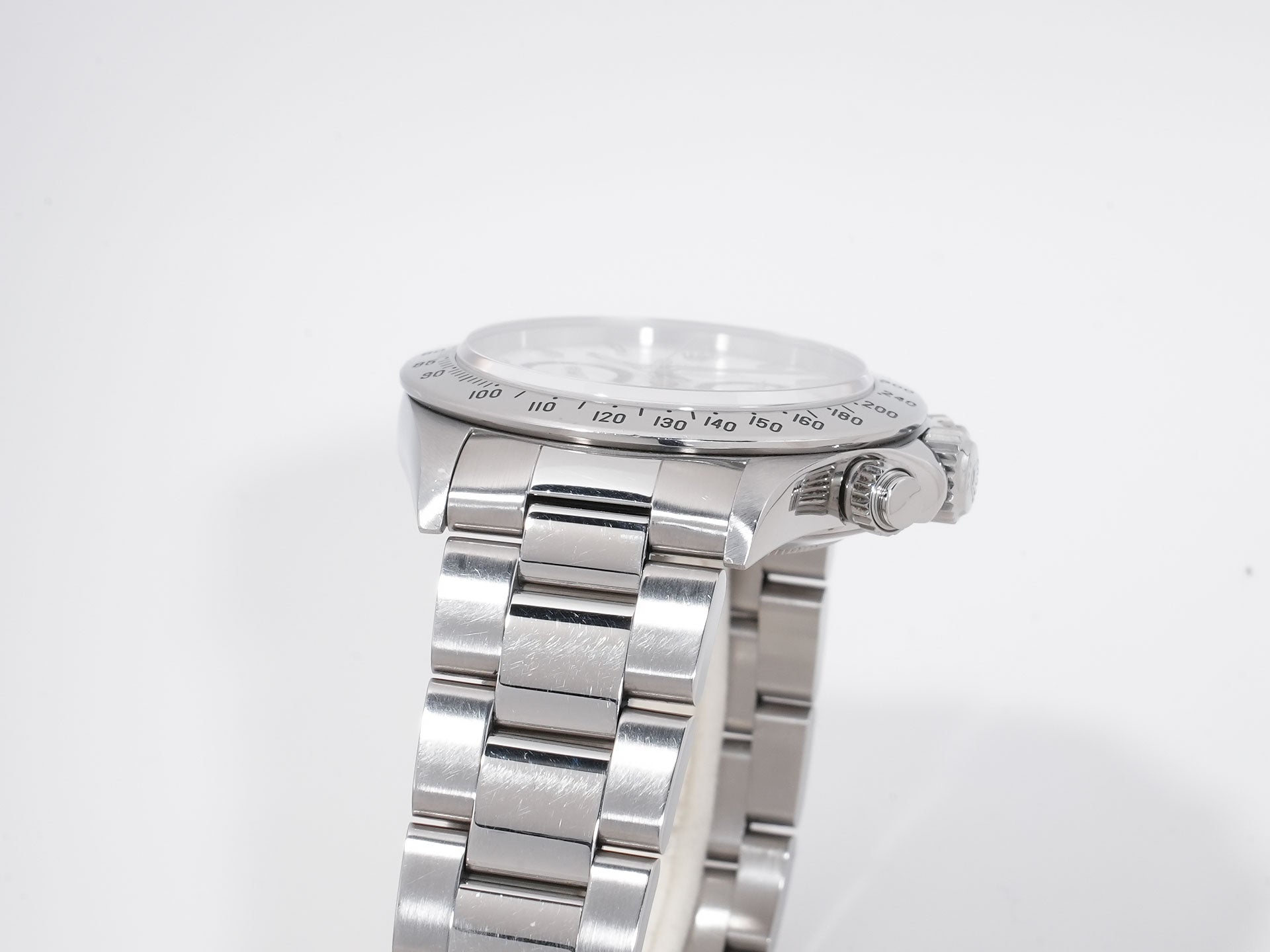 Rolex Daytona El Primero Ref. 16520 Stainless Steel White Dial Used m7d2oqo3