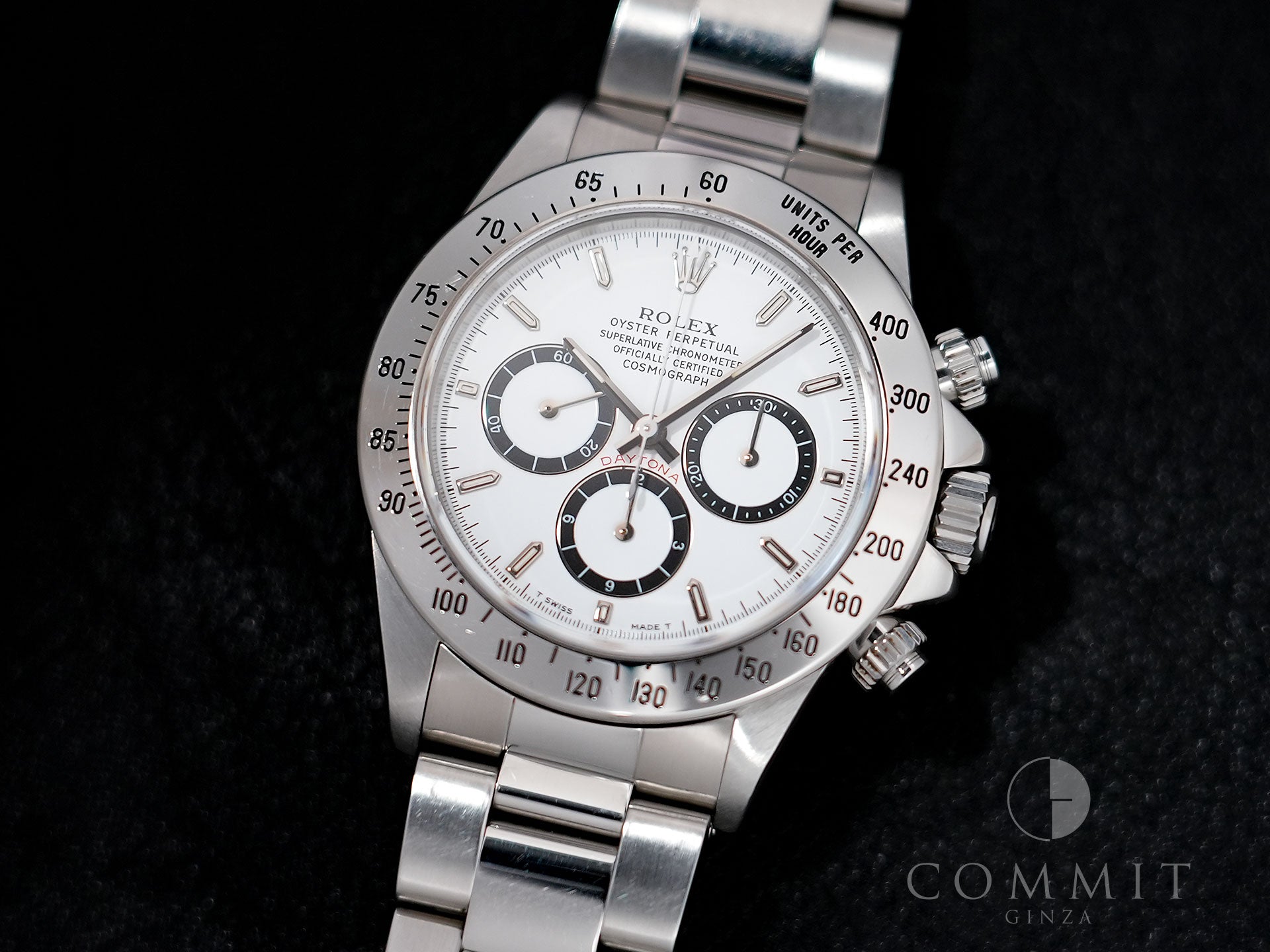 Rolex Daytona El Primero Ref. 16520 Stainless Steel White Dial Used m7d2oqo3