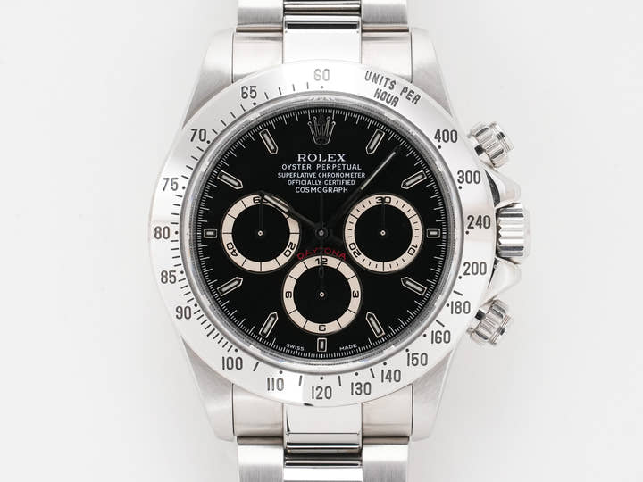 ロレックス デイトナ エルプリメロ Ref.16520 ステンレススチール ブラック文字盤 美品 ksc8wksu
