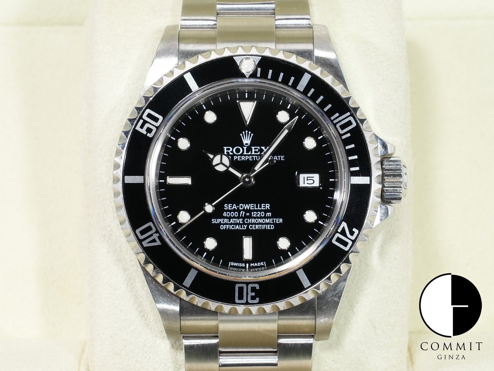 ロレックス シードゥエラー Ref.16600 ステンレススチール ブラック文字盤 中古 2iwr9noz