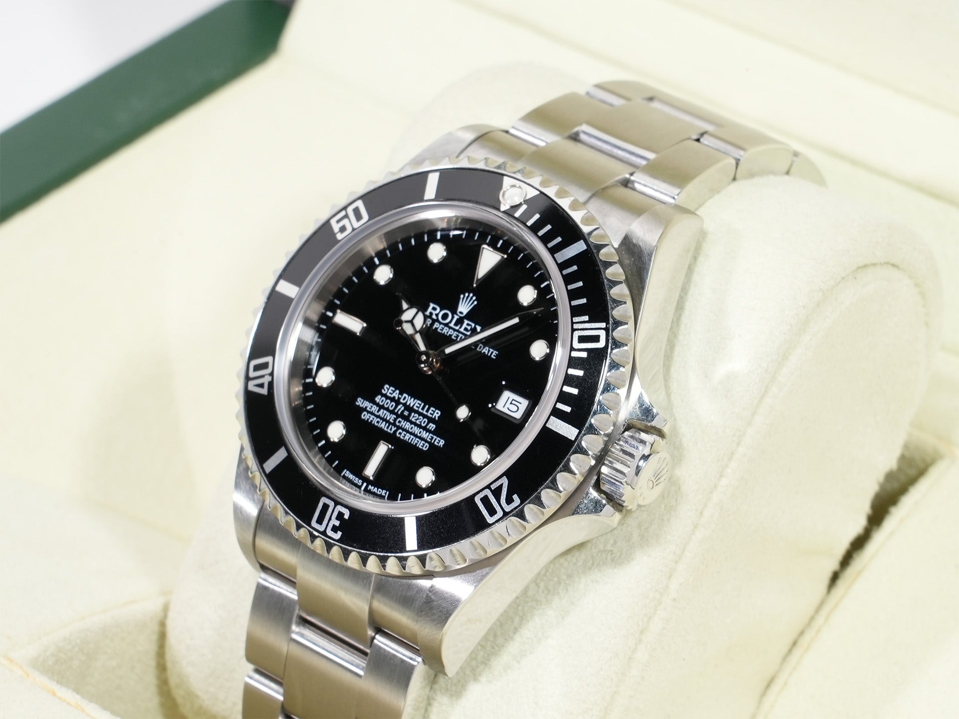 ロレックス シードゥエラー Ref.16600 ステンレススチール ブラック文字盤 中古 2iwr9noz