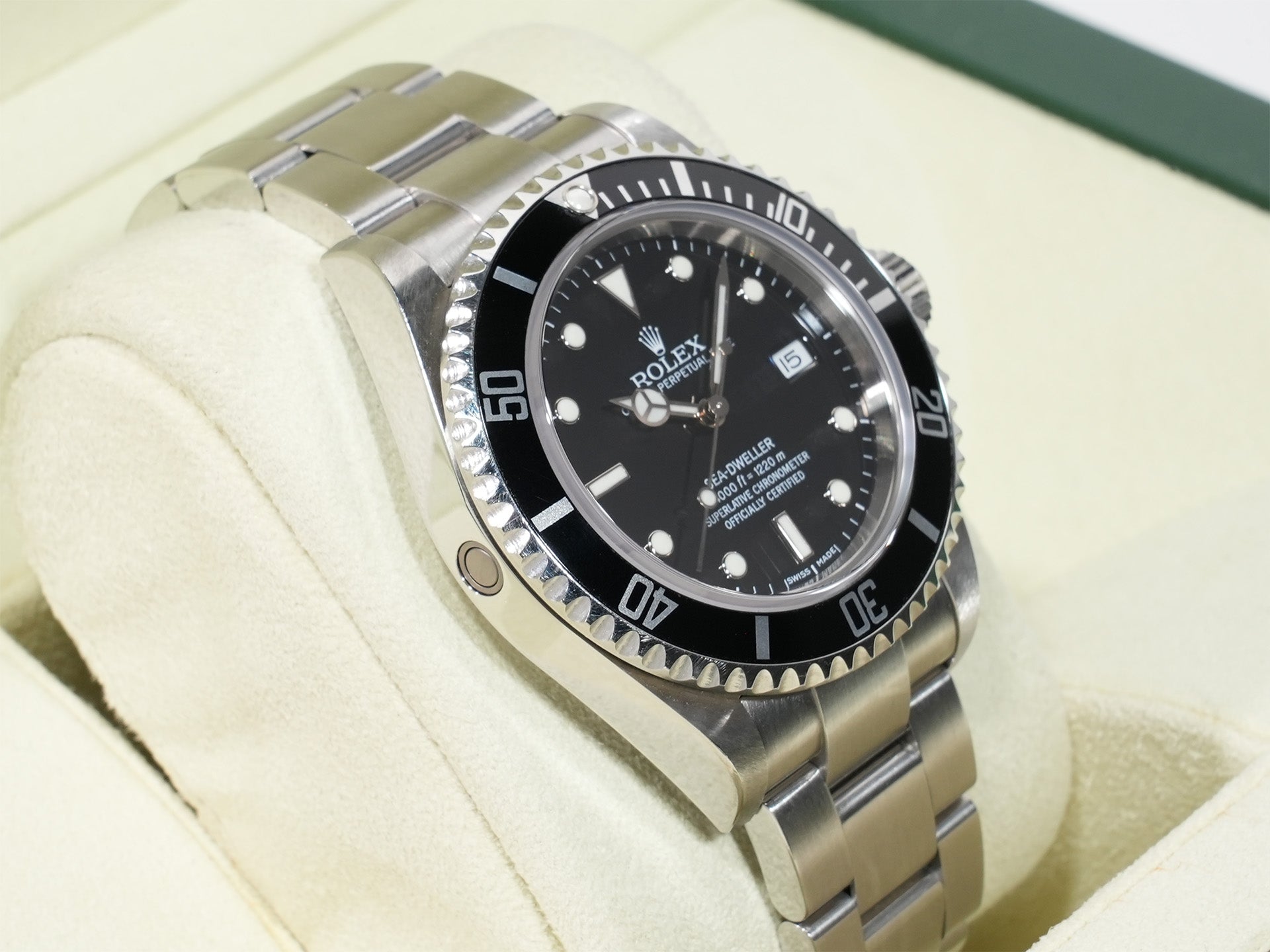 ロレックス シードゥエラー Ref.16600 ステンレススチール ブラック文字盤 中古 2iwr9noz