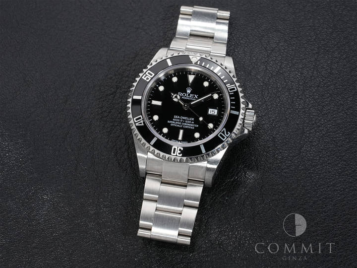 ロレックス シードゥエラー Ref.16600 ステンレススチール ブラック文字盤 中古 2iwr9noz
