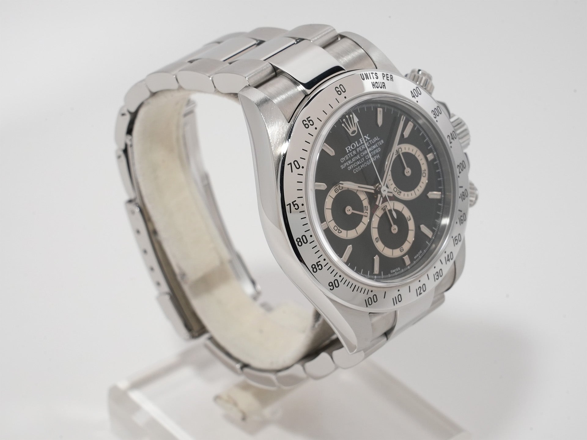 ロレックス デイトナ エルプリメロ Ref.16520 ステンレススチール ブラック文字盤 中古 4uqb9eok