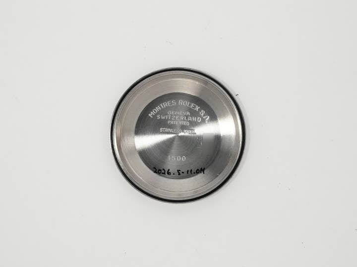 ロレックス オイスターパーペチュアル デイト Ref.1500 ステンレススチール グレー文字盤 中古 8ifbopv7