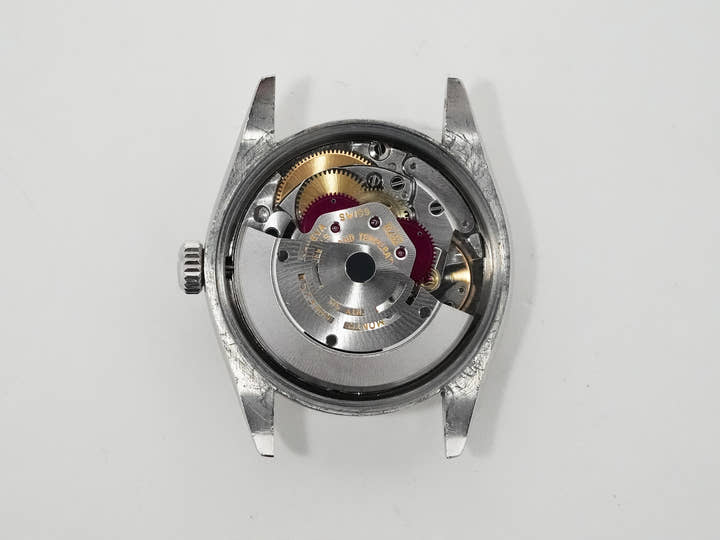 ロレックス オイスターパーペチュアル デイト Ref.1500 ステンレススチール グレー文字盤 中古 8ifbopv7