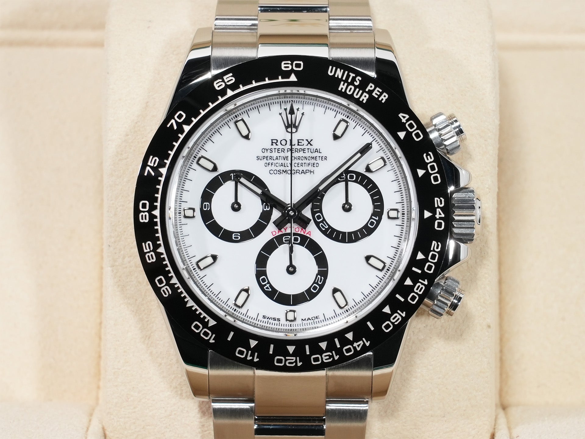 ロレックス デイトナ Ref.116500LN ステンレススチール ホワイト文字盤 中古 ipe7hjga