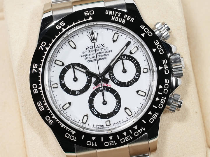 ロレックス デイトナ Ref.116500LN ステンレススチール ホワイト文字盤 中古 ipe7hjga