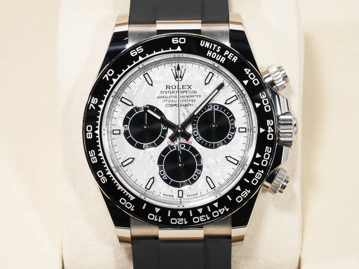 Rolex Daytona Ref. 126519LN White Gold Meteorite Dial Excellent Used Condition uwuudm63