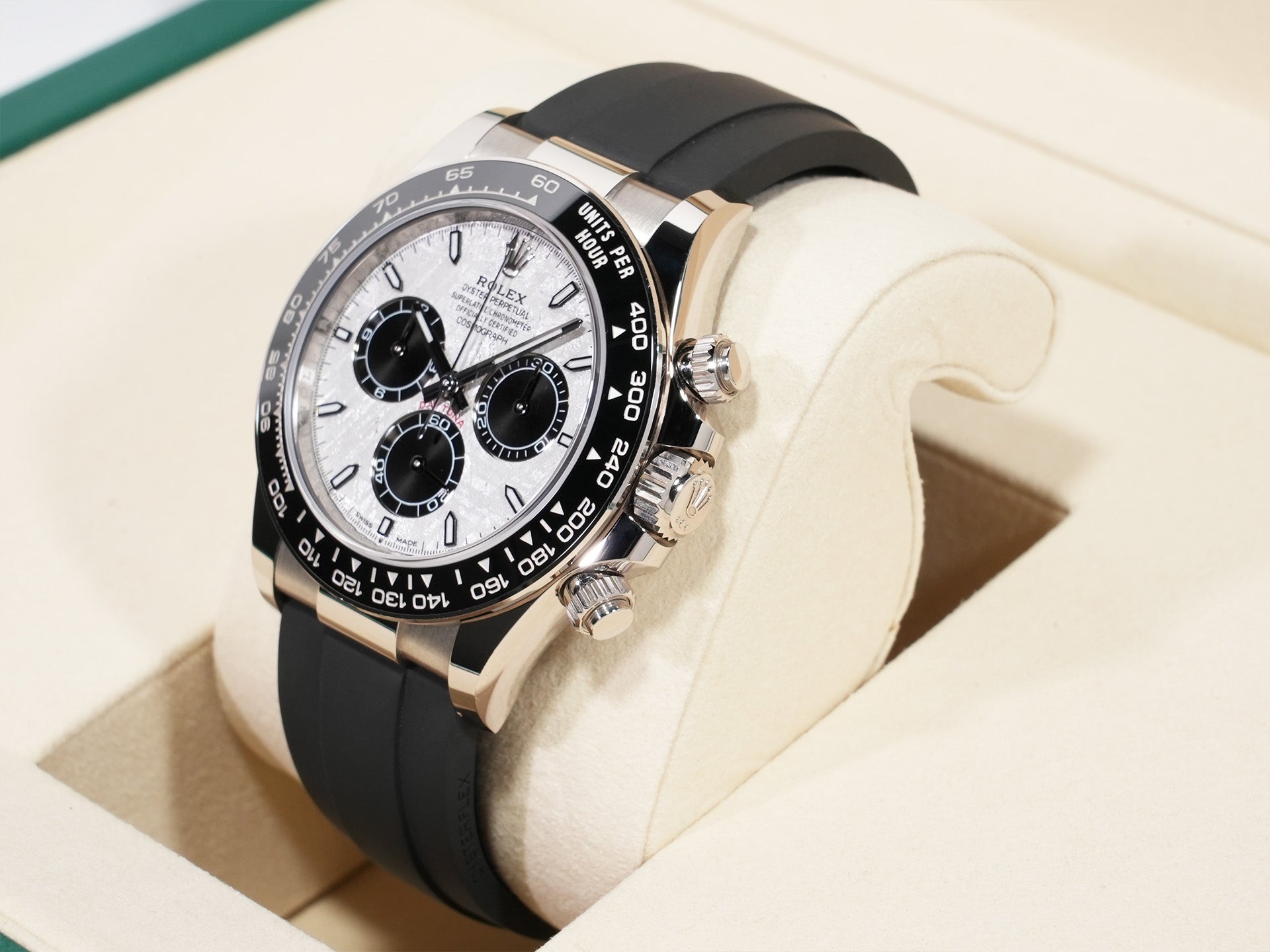 Rolex Daytona Ref. 126519LN White Gold Meteorite Dial Excellent Used Condition uwuudm63