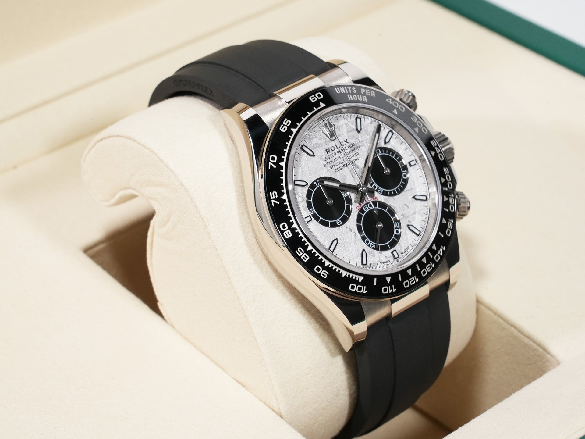 Rolex Daytona Ref. 126519LN White Gold Meteorite Dial Excellent Used Condition uwuudm63