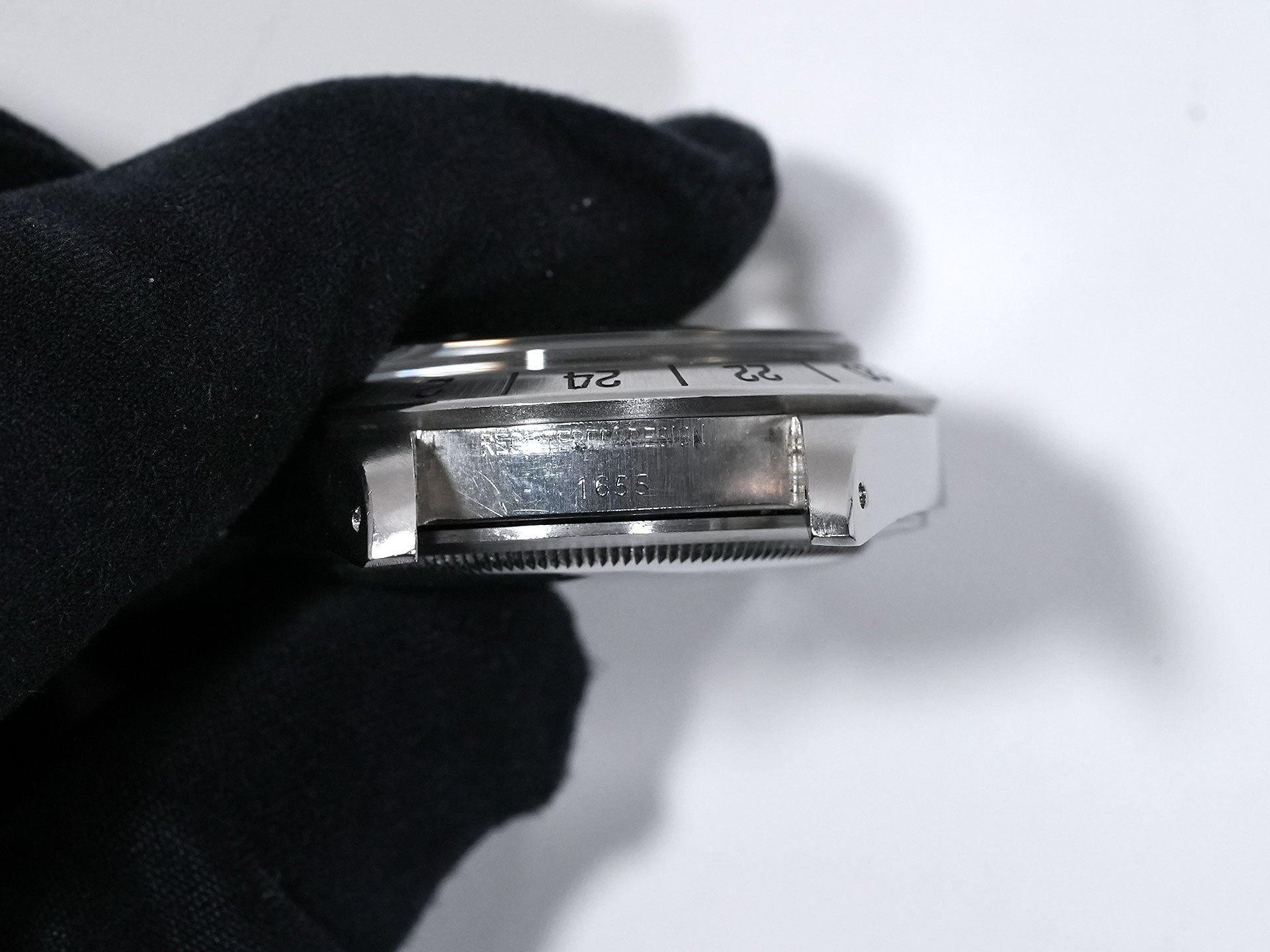 ロレックス エクスプローラーII Ref.1655 ステンレススチール ブラック文字盤 オイスターブレスレット 中古 jk5t572n