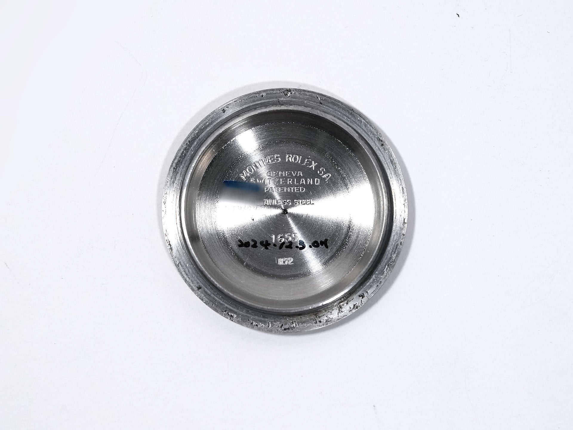 ロレックス エクスプローラーII Ref.1655 ステンレススチール ブラック文字盤 オイスターブレスレット 中古 jk5t572n