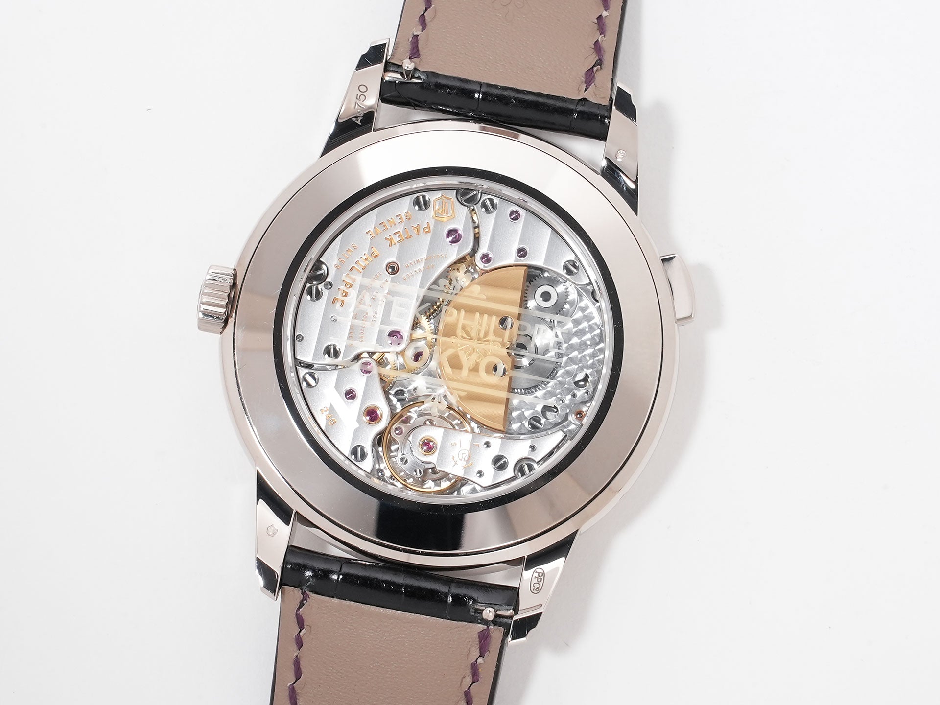 パテックフィリップ コンプリケーション ワールドタイム デイト Ref.5330G-010 ホワイトゴールド パープル文字盤 未使用 fifiwstx