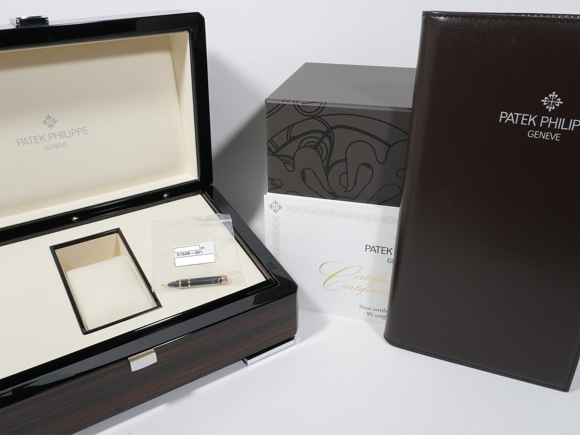 パテックフィリップ アクアノート Ref.5164R-001 ローズゴールド ブラウン エンボス文字盤 美中古 m4cpk3mo