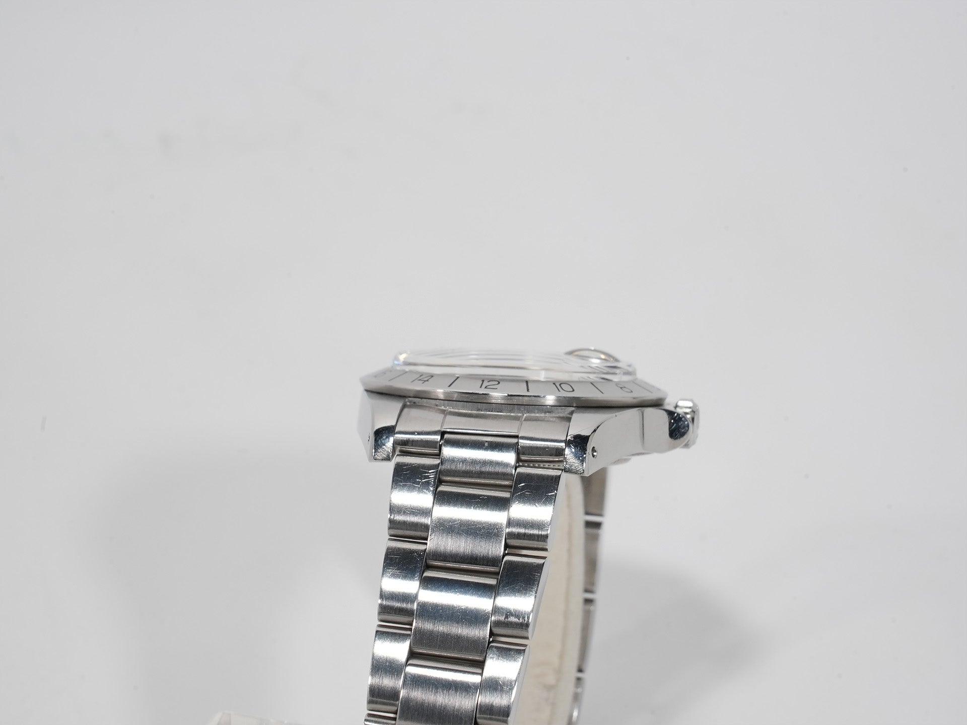 ロレックス エクスプローラーII Ref.1655 ステンレススチール ブラック文字盤 オイスターブレスレット 中古 qfy449xn
