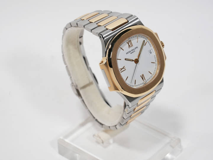 パテックフィリップ ノーチラス Ref.3800/1JA ステンレススチール/イエローゴールド ホワイト文字盤 中古 z2y5ans7