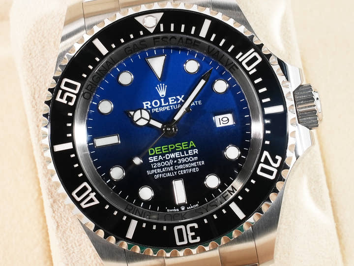 ロレックス シードゥエラー ディープシー Ref.126660 ステンレススチール D-BLUE文字盤 中古 v49cesap