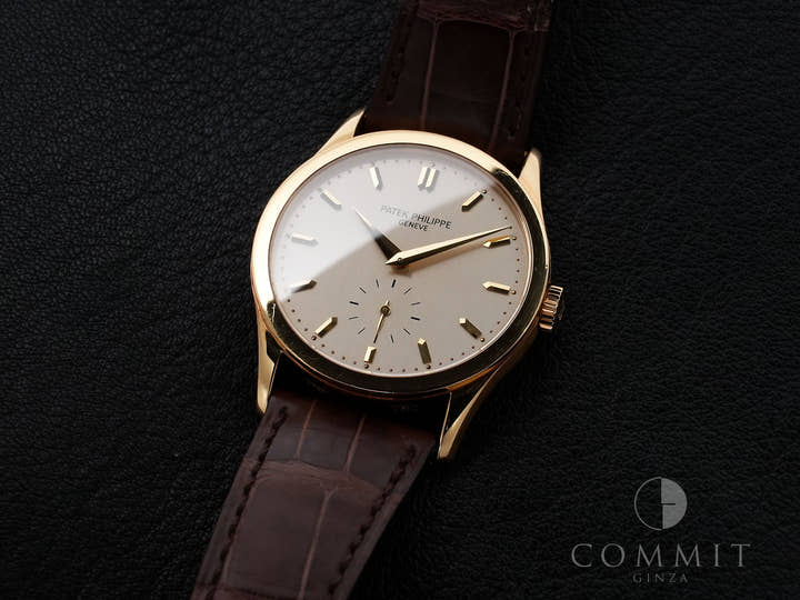 パテックフィリップ カラトラバ Ref.5096 イエローゴールド シルバー文字盤 中古 8a3iyfea