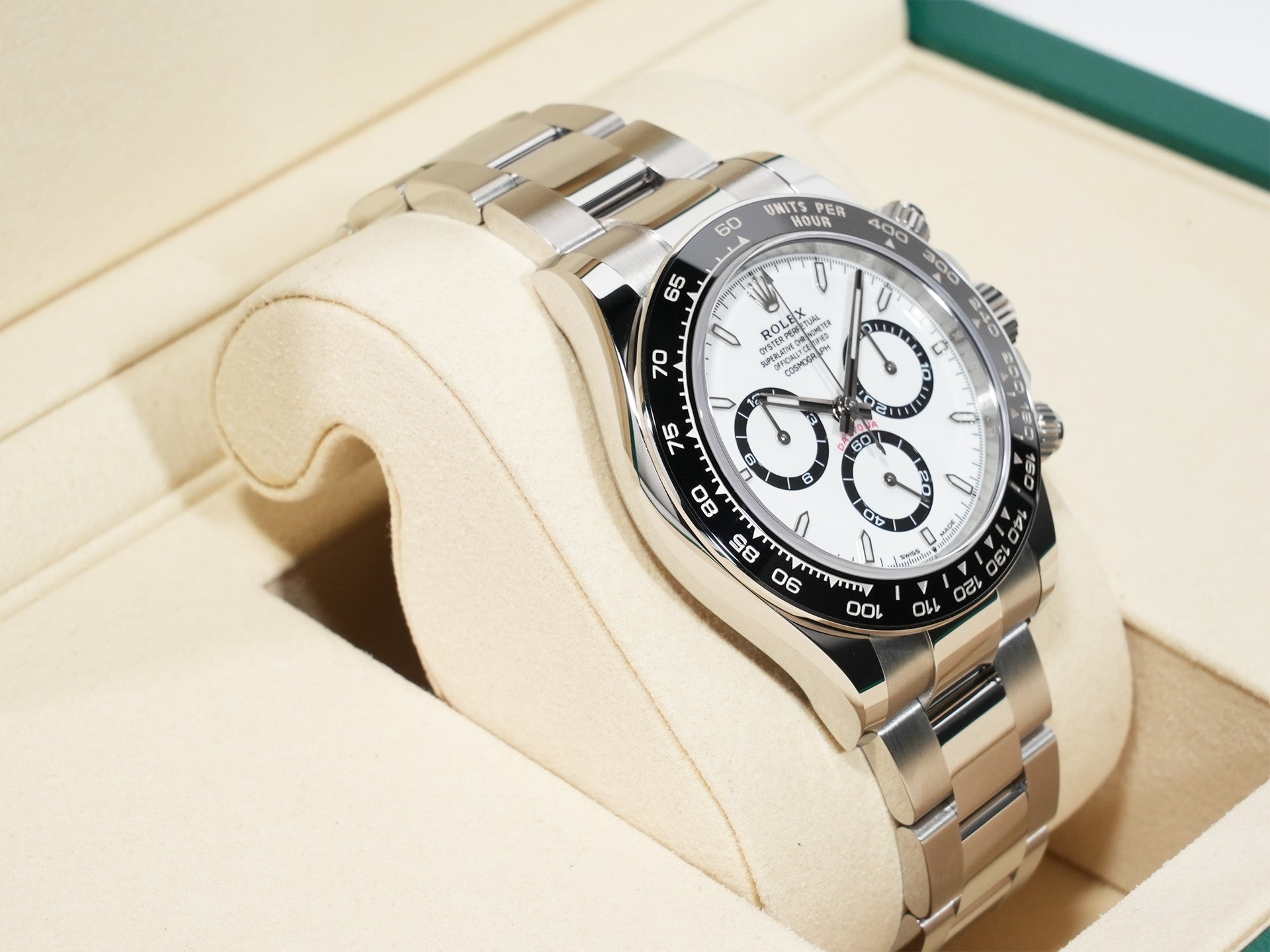 Rolex Daytona Ref. 126500LN Stainless Steel White Dial Used nf5rf9ma