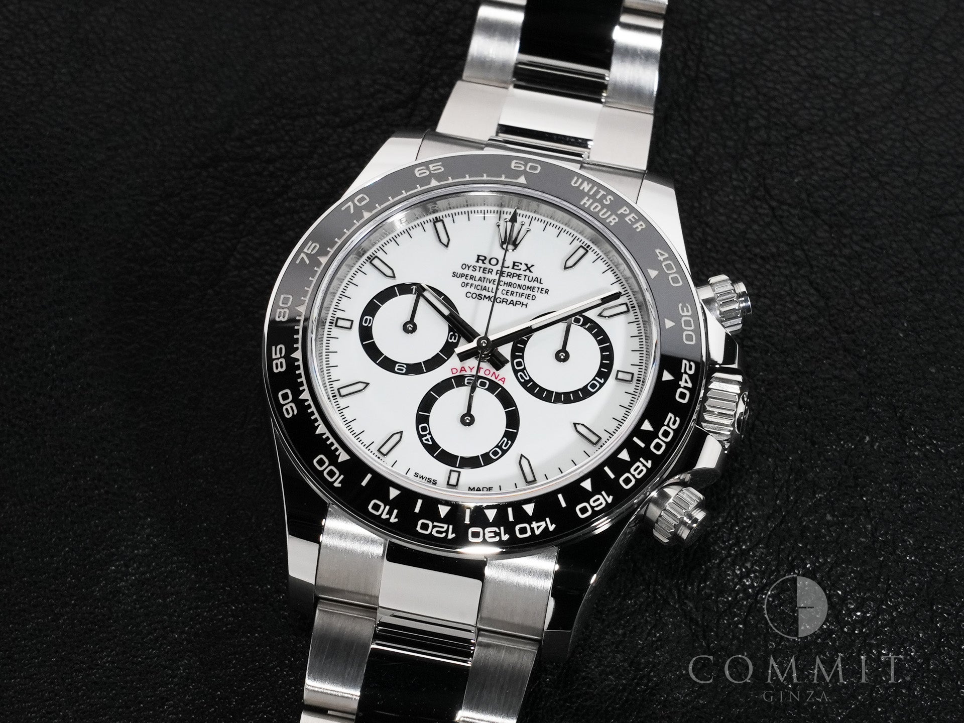 Rolex Daytona Ref. 126500LN Stainless Steel White Dial Used nf5rf9ma