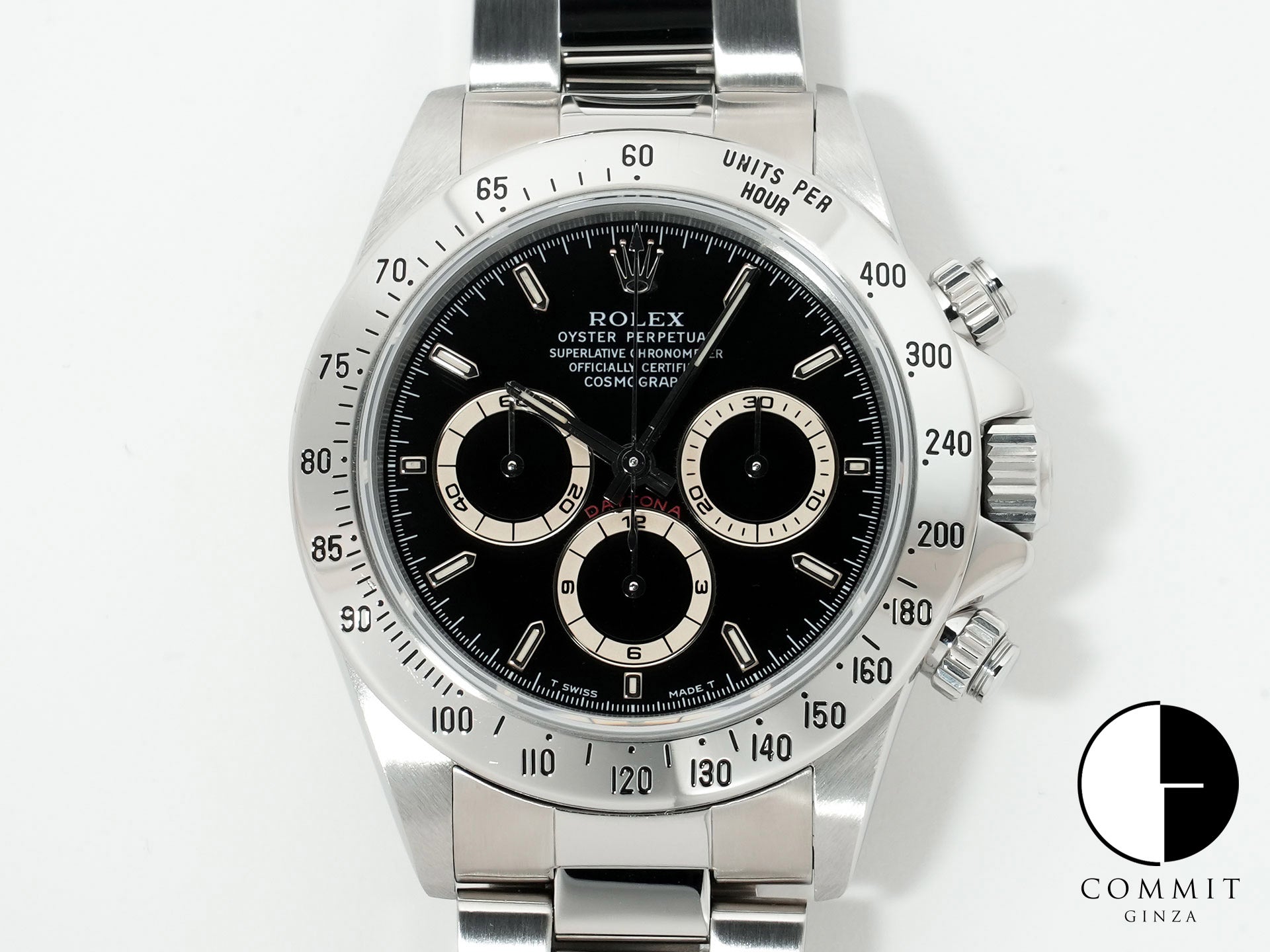 ロレックス デイトナ エルプリメロ Ref.16520 ステンレススチール ブラック文字盤 中古 nmbeti7y