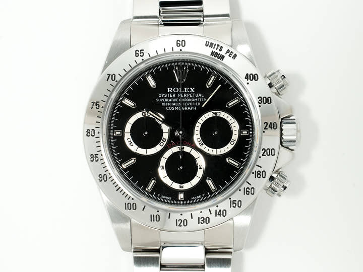 ロレックス デイトナ エルプリメロ Ref.16520 ステンレススチール ブラック文字盤 中古 ftc8eeyy