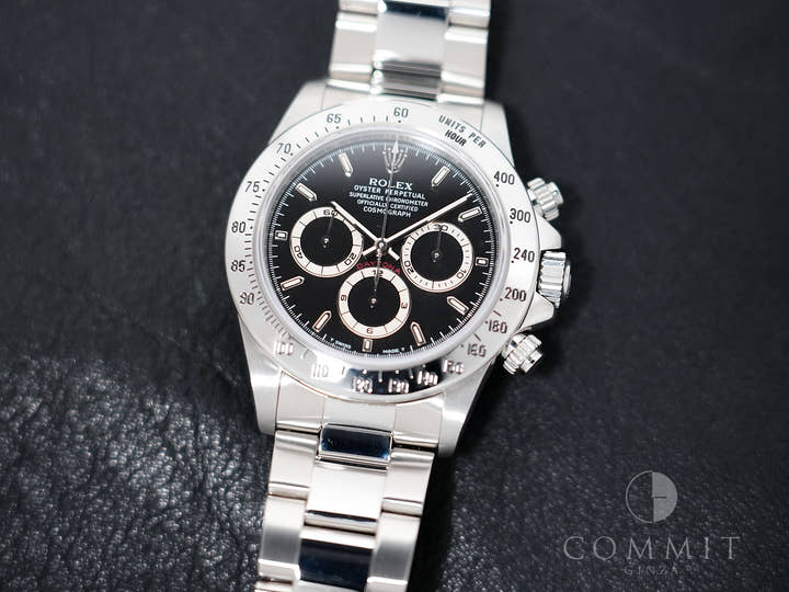 ロレックス デイトナ エルプリメロ Ref.16520 ステンレススチール ブラック文字盤 中古 ftc8eeyy