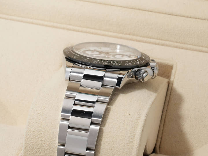 ROLEX Daytona Ref. 116500LN Stainless Steel White Dial Mint Condition cwyz577v