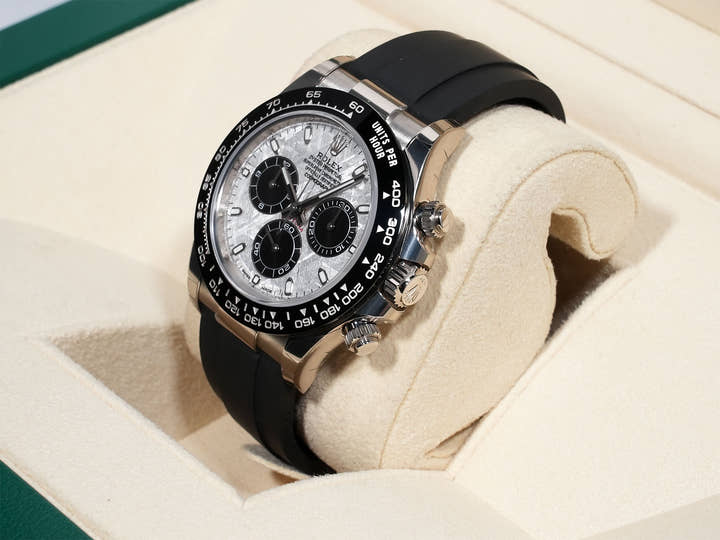 Rolex Daytona Ref. 116519LN White Gold Meteorite Dial Unused ng4vu4g8