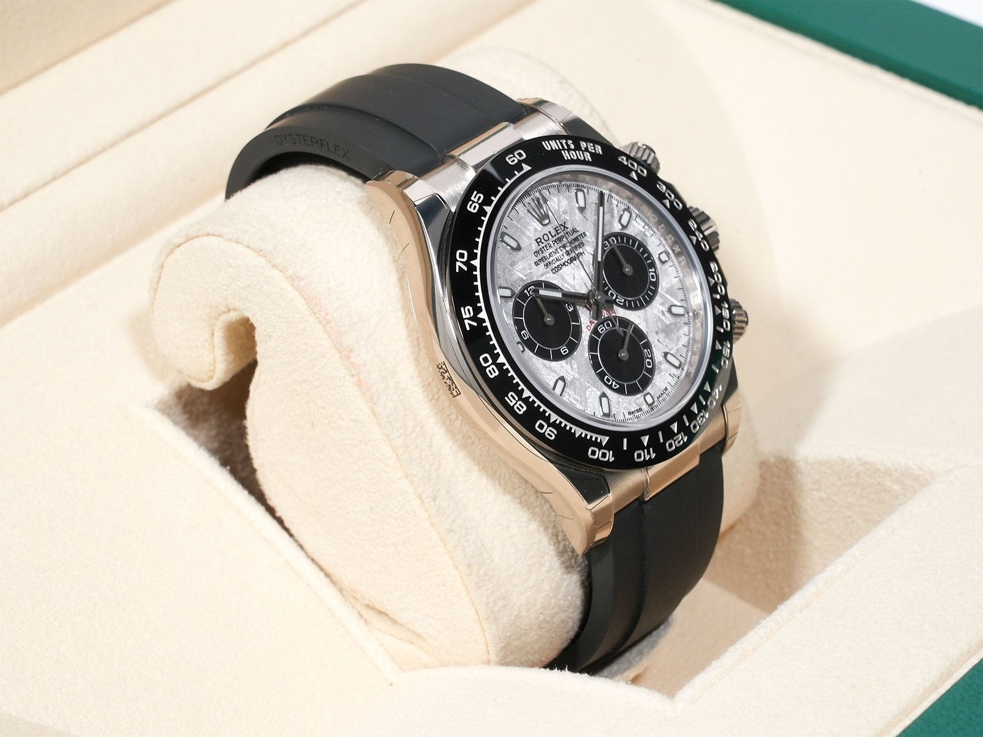 Rolex Daytona Ref. 116519LN White Gold Meteorite Dial Unused ng4vu4g8