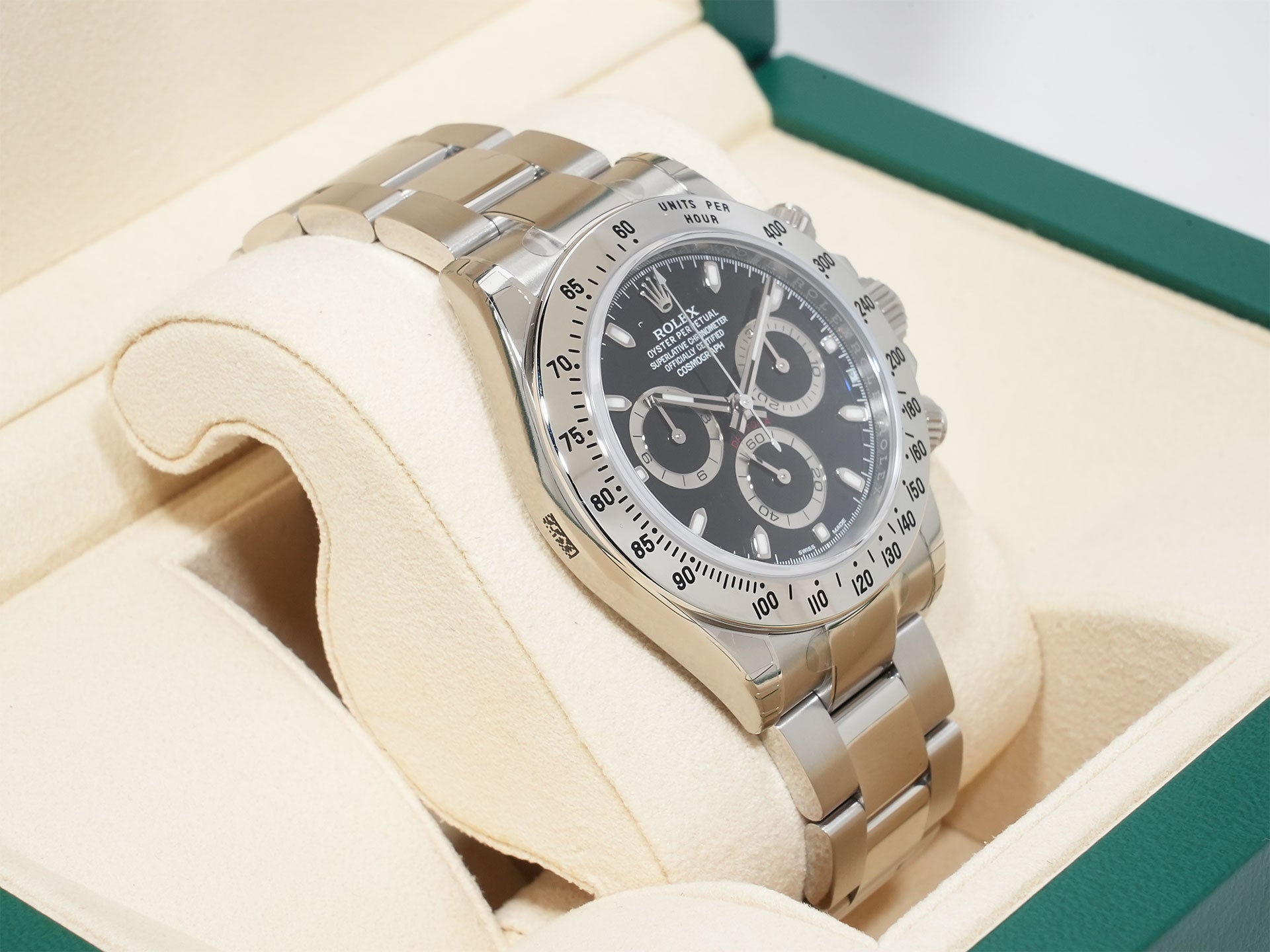 Rolex Daytona Ref. 116520 Stainless Steel Black Dial Deadstock gmf2nnbw