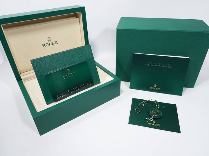Rolex Daytona Ref. 126500LN Stainless Steel Black Dial Unused gsbed82t