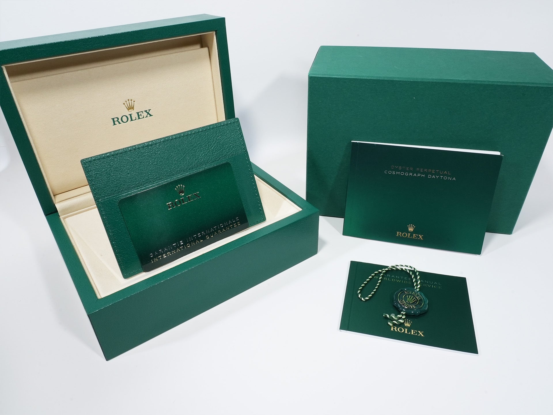 Rolex Daytona Ref. 126500LN Stainless Steel Black Dial Unused gsbed82t