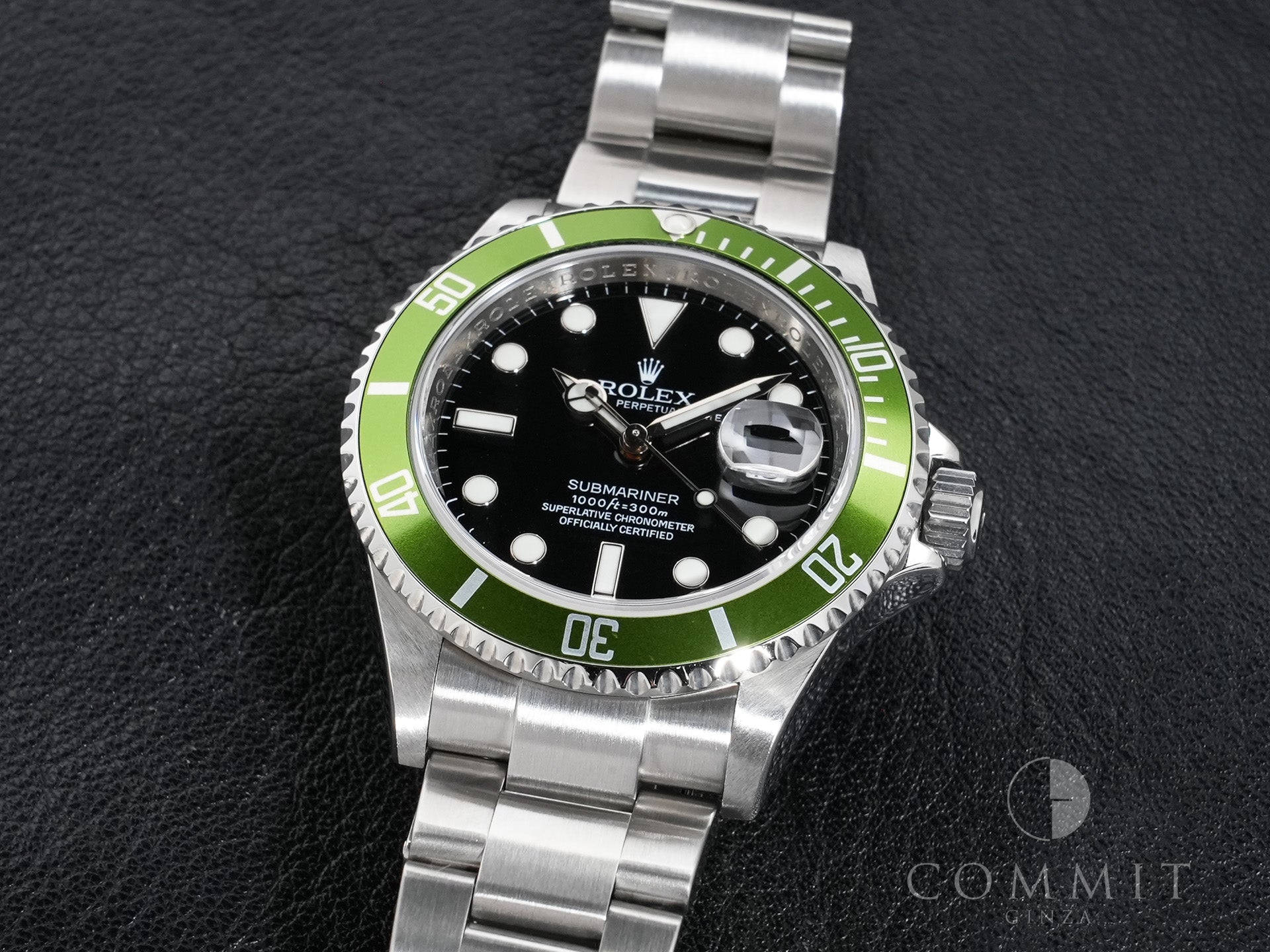 ROLEX Submariner Date Ref. 16610LV Stainless Steel Black Dial Excellent Pre-owned von7f37z