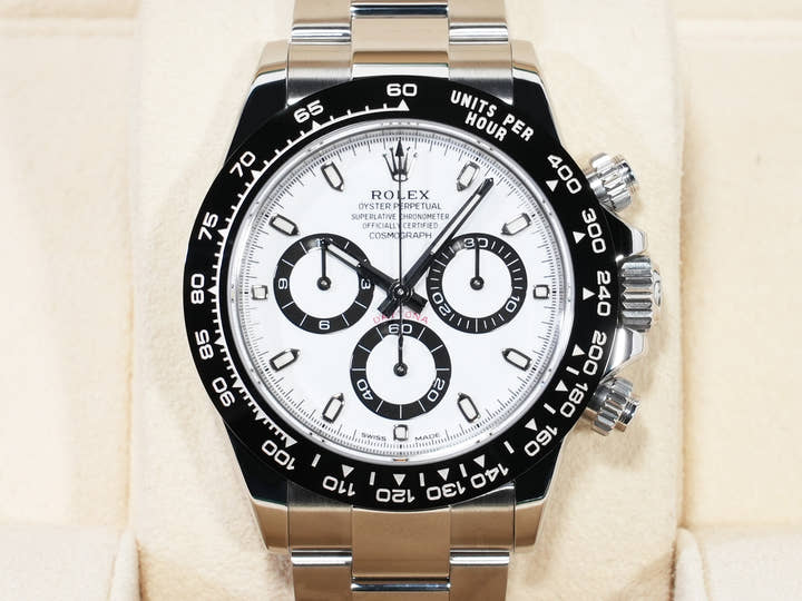 ロレックス デイトナ Ref.116500LN ステンレススチール ホワイト文字盤 美中古 gjky3ppf