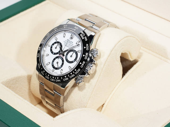 ロレックス デイトナ Ref.116500LN ステンレススチール ホワイト文字盤 美中古 gjky3ppf
