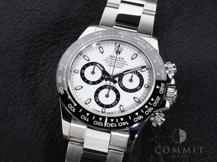 ロレックス デイトナ Ref.116500LN ステンレススチール ホワイト文字盤 美中古 gjky3ppf
