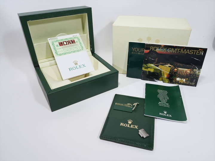 ロレックス GMTマスターII Ref.16710 ステンレススチール ブラック文字盤 オイスターブレスレット 中古 82msp7wn
