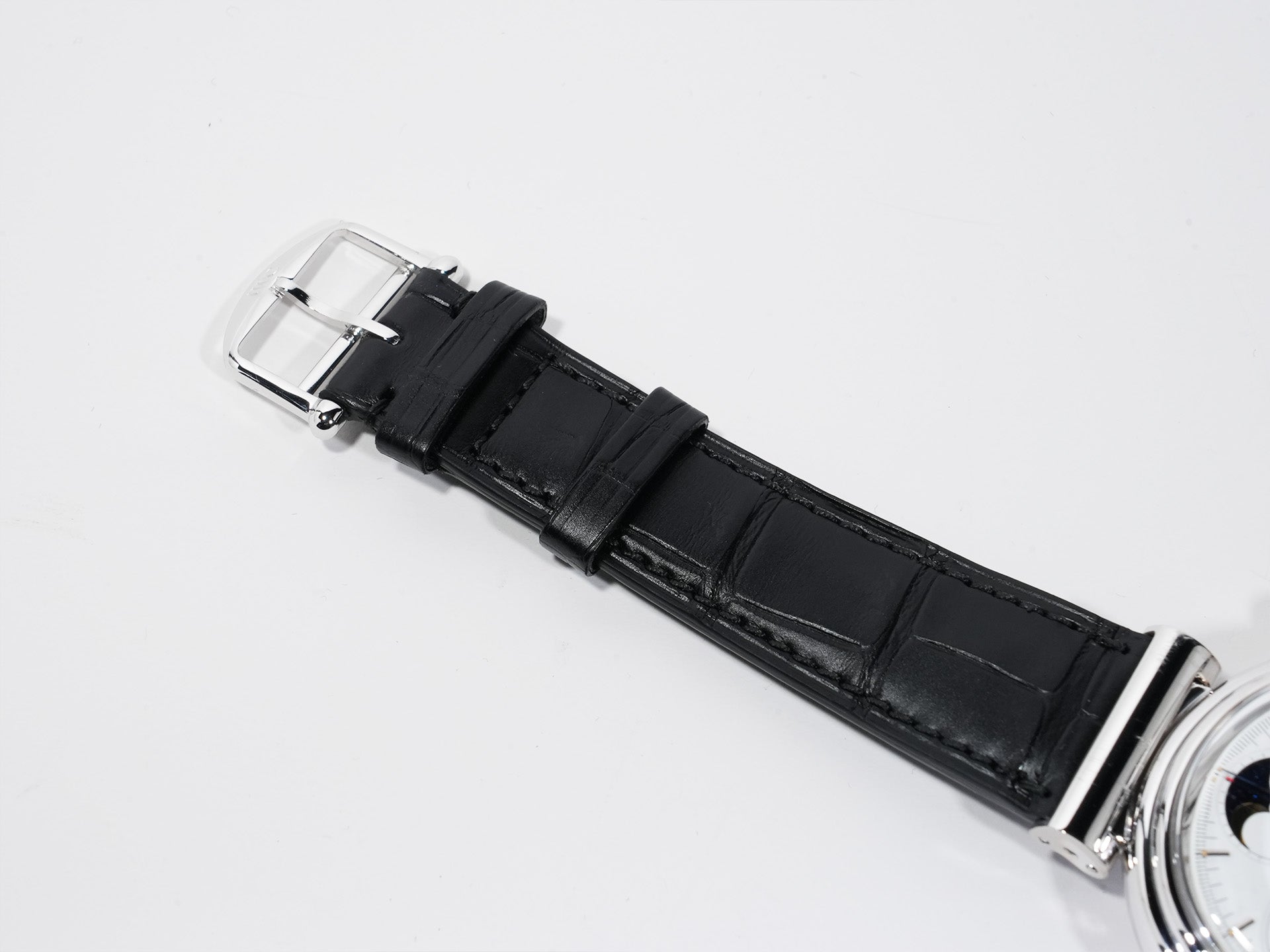 IWC ダ・ヴィンチ パーペチュアルカレンダー クロノグラフ Ref.IW3750 ホワイトゴールド ホワイト文字盤 美中古 qptkmmnd
