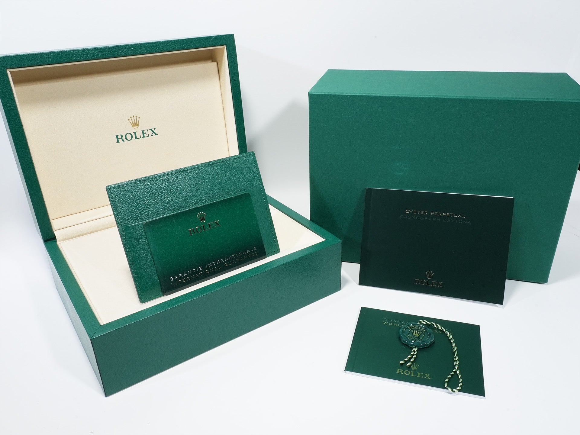 Rolex Daytona Ref. 126508 Yellow Gold Green Dial Unused d5baagfd