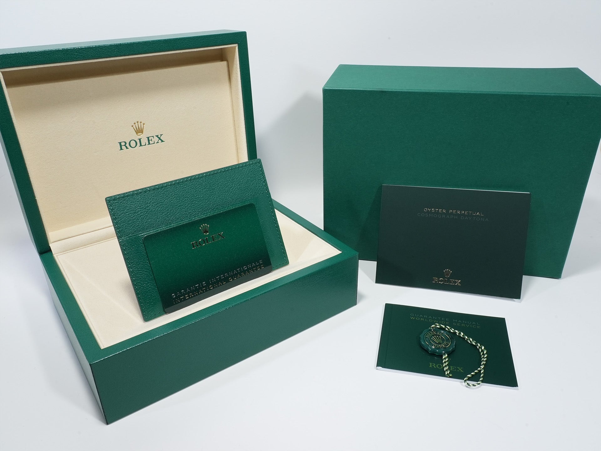 Rolex Daytona Ref. 126508 Yellow Gold Green Dial Unused e8pz6qis
