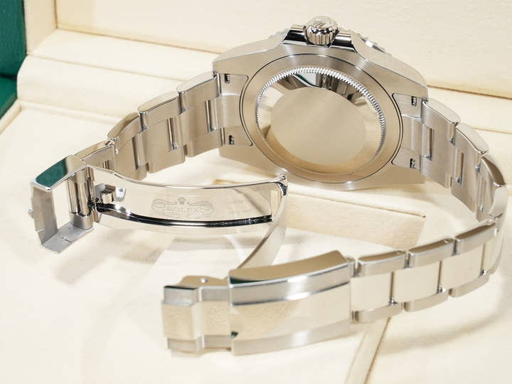 Rolex GMT-Master II Ref. 126710BLNR Stainless Steel Black Dial Oyster Bracelet Unused cevagbnz
