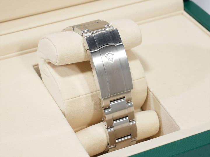 Rolex Oyster Perpetual 41 Ref. 134300 Stainless Steel Med Blue Dial Unused fkbtn9qk