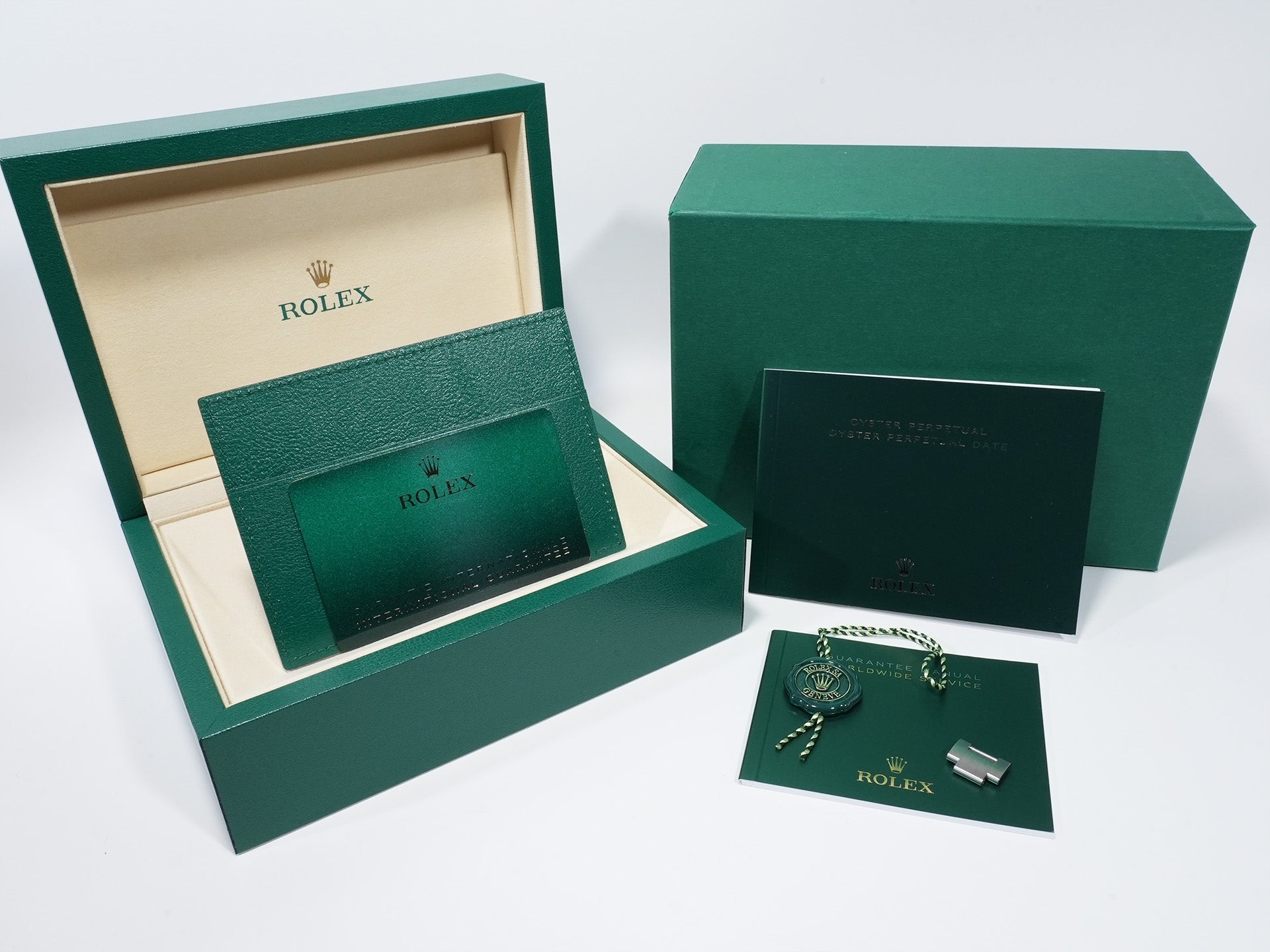 Rolex Oyster Perpetual 41 Ref.124300 Stainless Steel Pistachio Dial Unused xoutvy7j