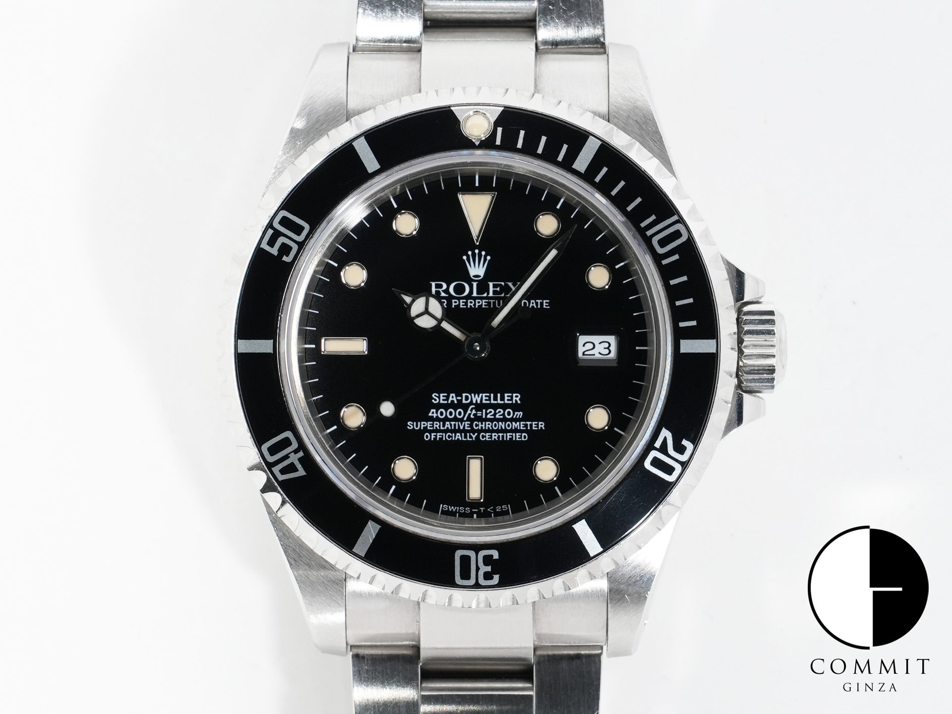 ロレックス シードゥエラー Ref.16600 ステンレススチール ブラック文字盤 中古 vv7vhr85