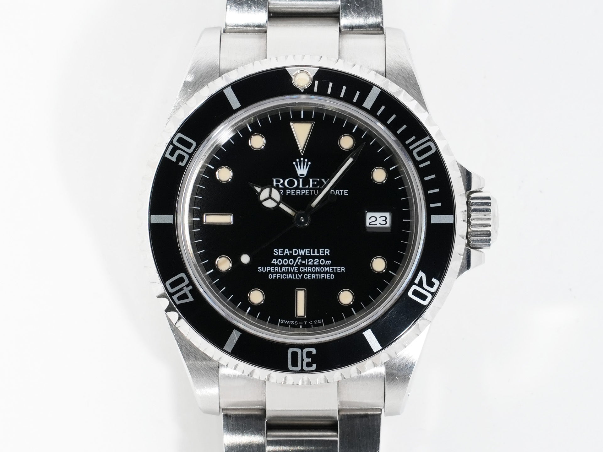 ロレックス シードゥエラー Ref.16600 ステンレススチール ブラック文字盤 中古 vv7vhr85