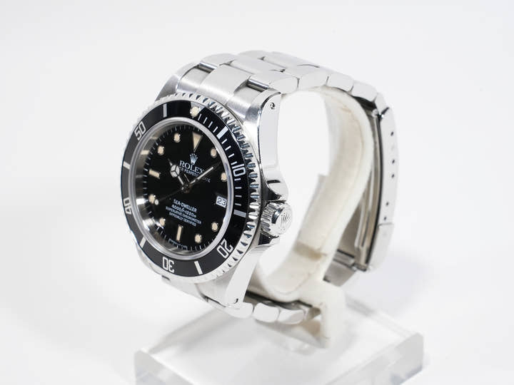 Rolex Sea-Dweller Ref.16600 Stainless Steel Black Dial Used vv7vhr85
