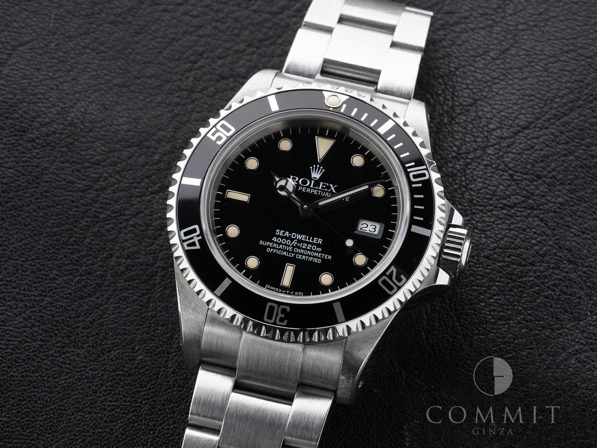 Rolex Sea-Dweller Ref.16600 Stainless Steel Black Dial Used vv7vhr85