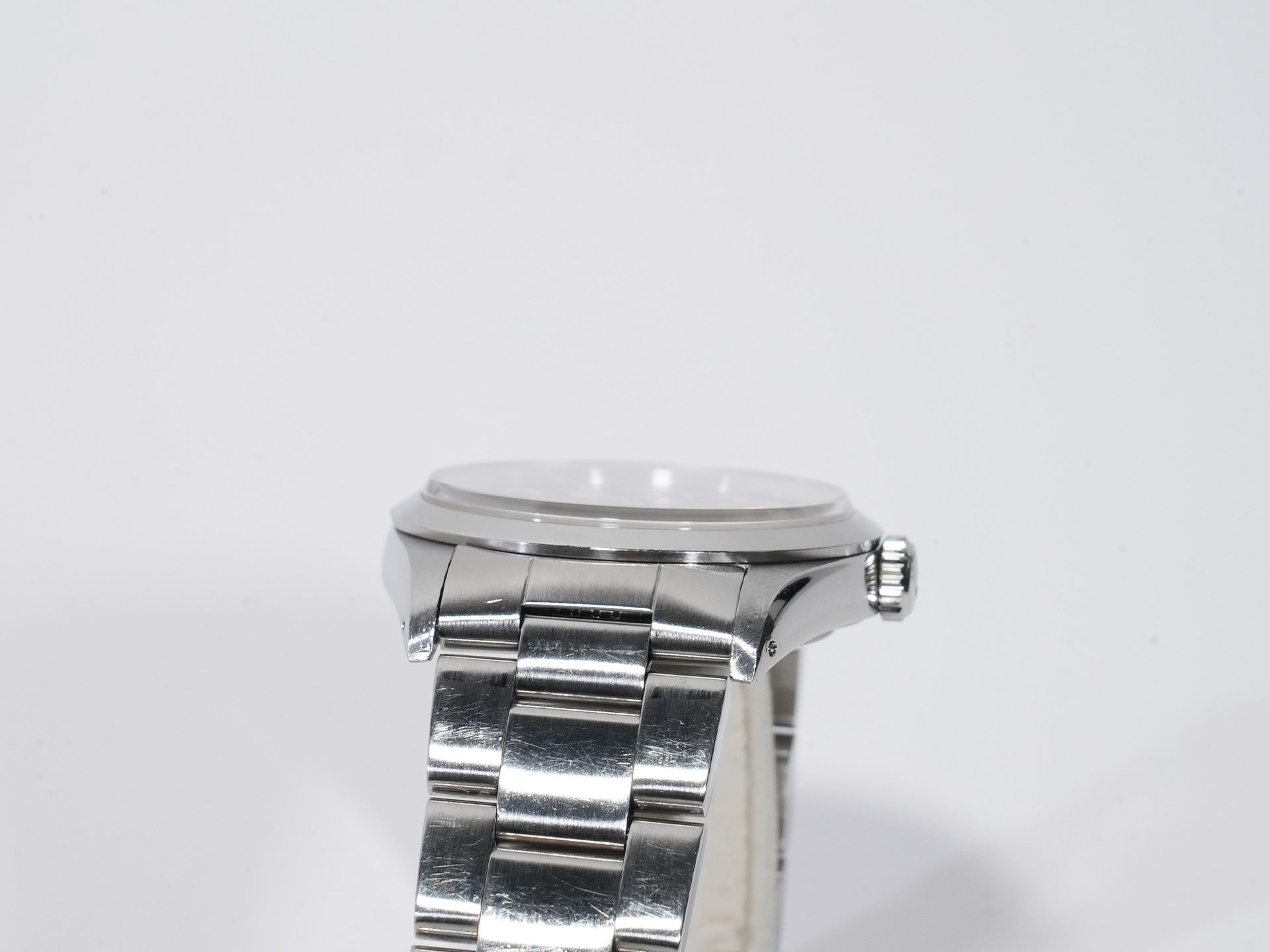 Rolex Explorer I Ref. 14270 Stainless Steel Black Dial Oyster Bracelet Used iawyh6ds